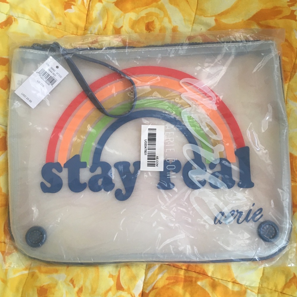 Aerie wristlet/makeup bag